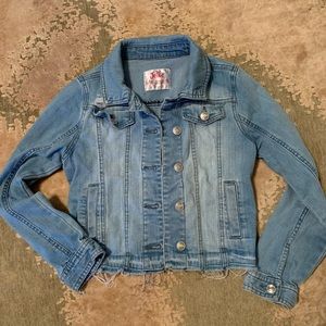 Justice Denim Jacket sz 8-10